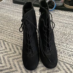 Black MIA ankle boots